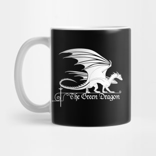 Green Dragon Tavern, White, Transparent Background Mug